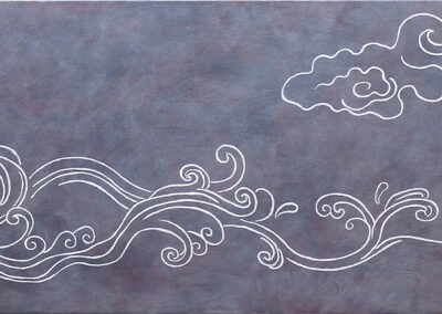Merja Heino: Hokusain aalto, Mahalin helmet. Maalauksia japanilaisista symboleista ja maharadjojen palatseista